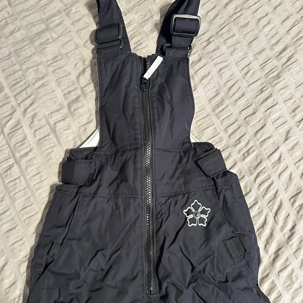 Columbia Black Kids Snow Bib - Picture 2 of 5